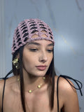 Cappello Rete Rosa