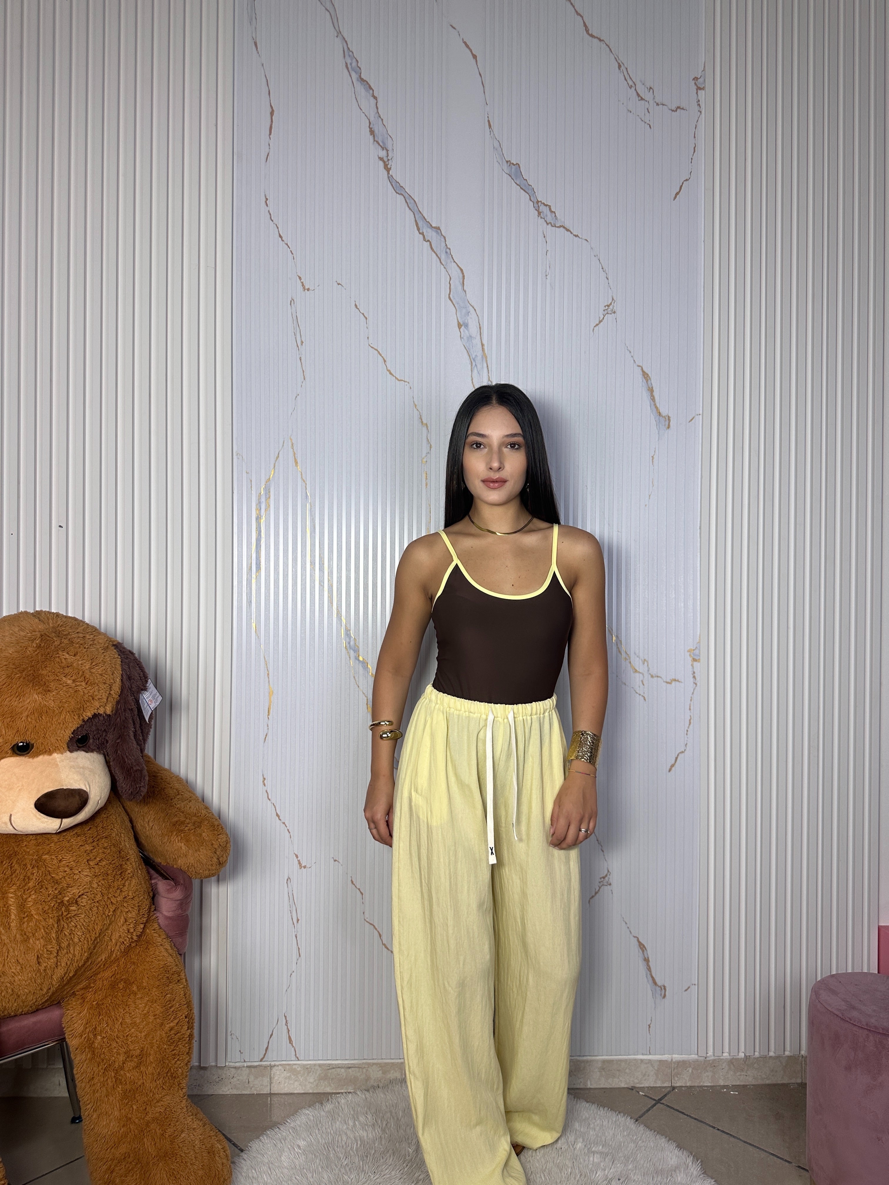 Pantalone Oasi Giallo
