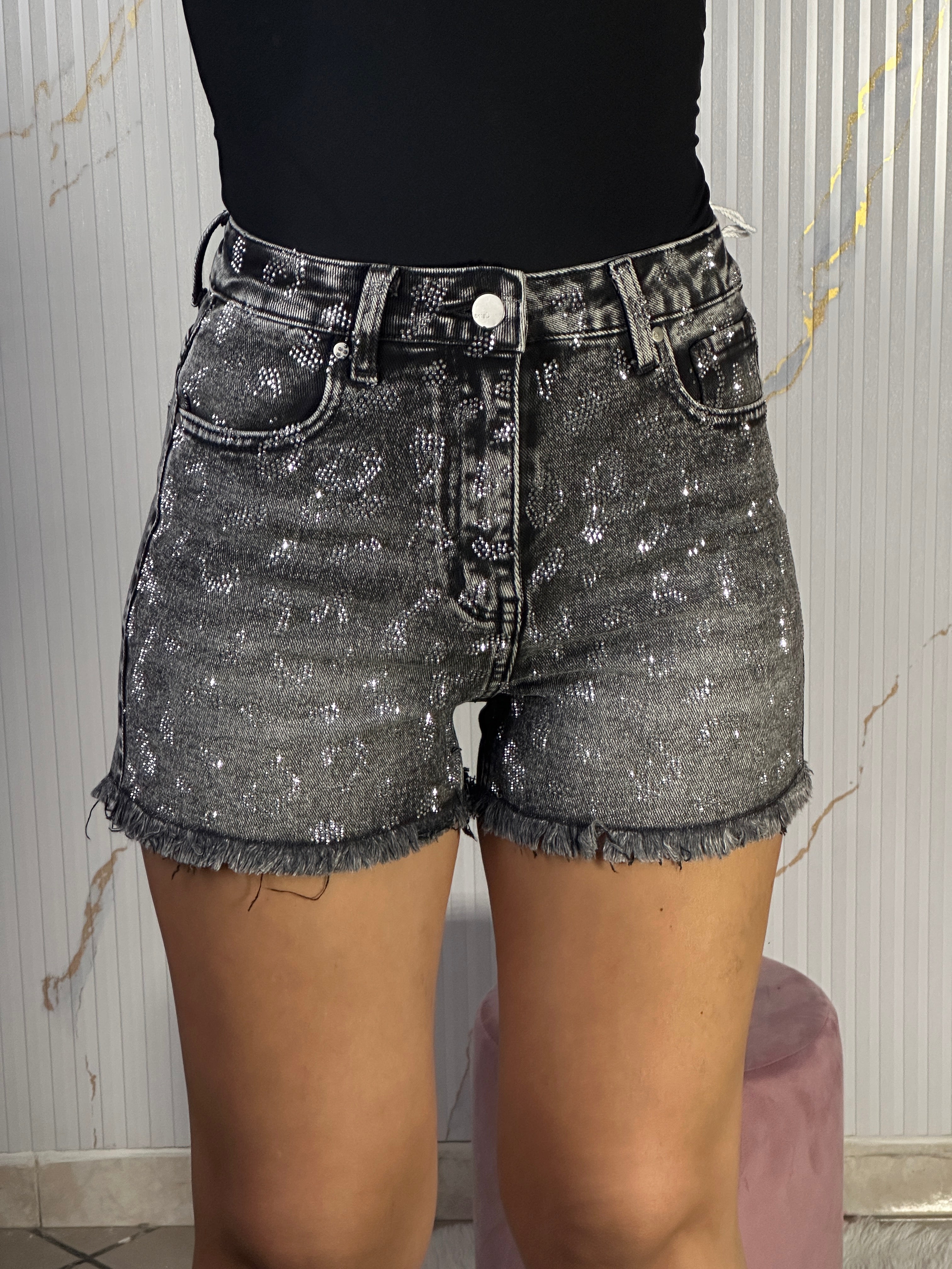 Shorts Barly Grigio