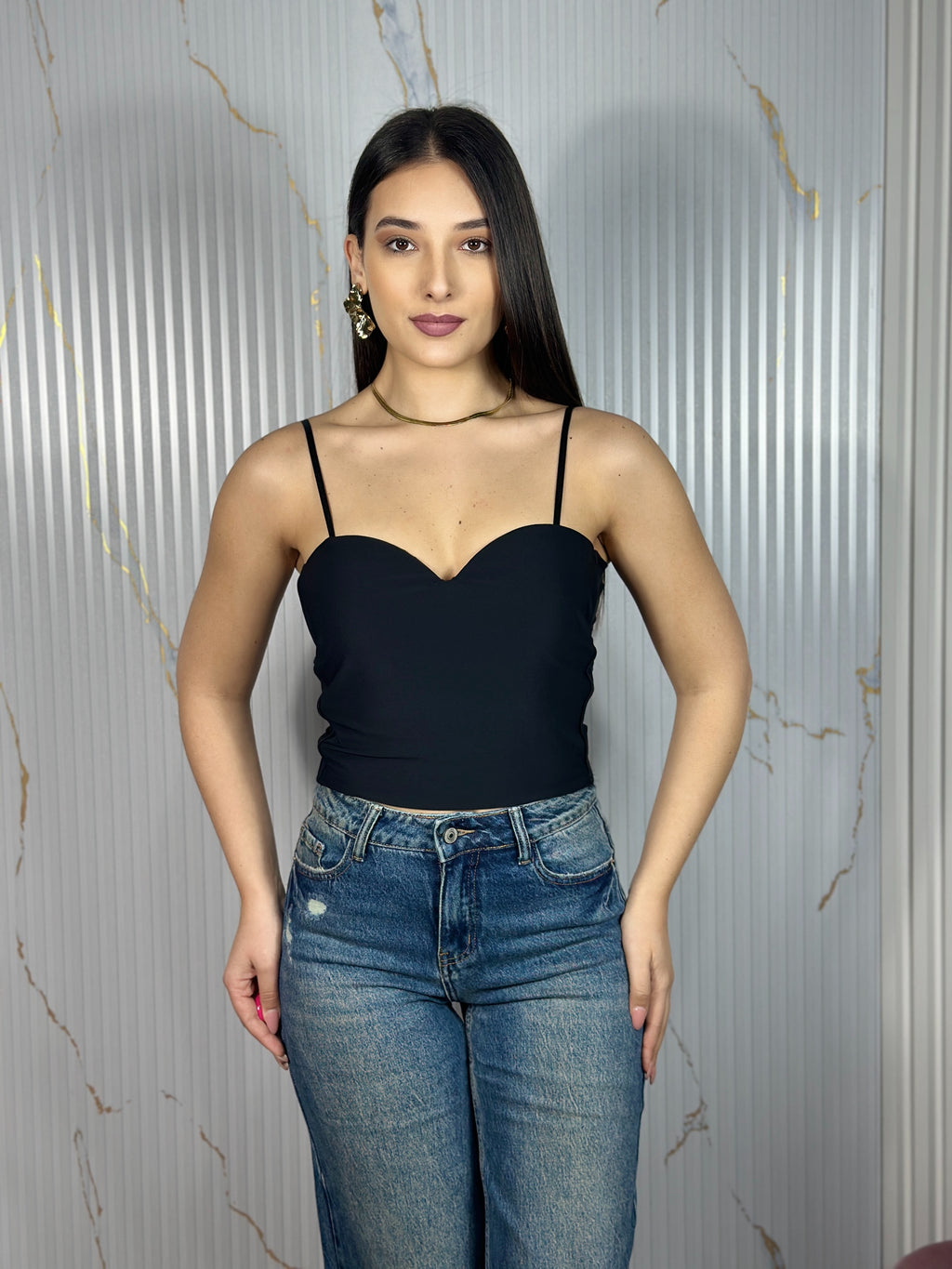 Top Annabelle Nero