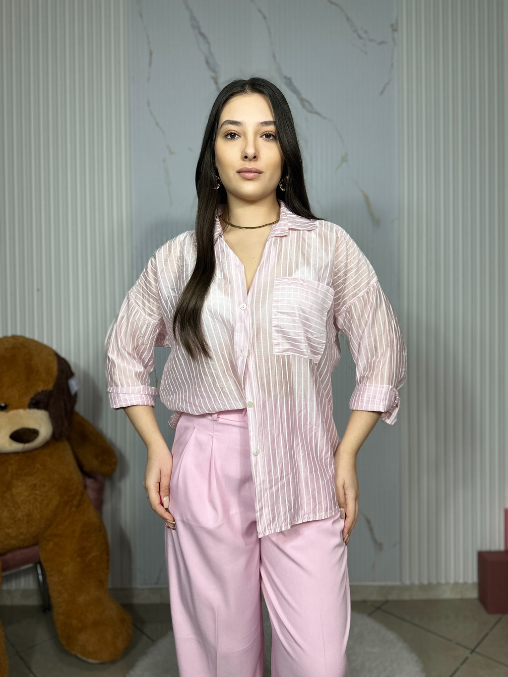 Camicia Giuly Rosa
