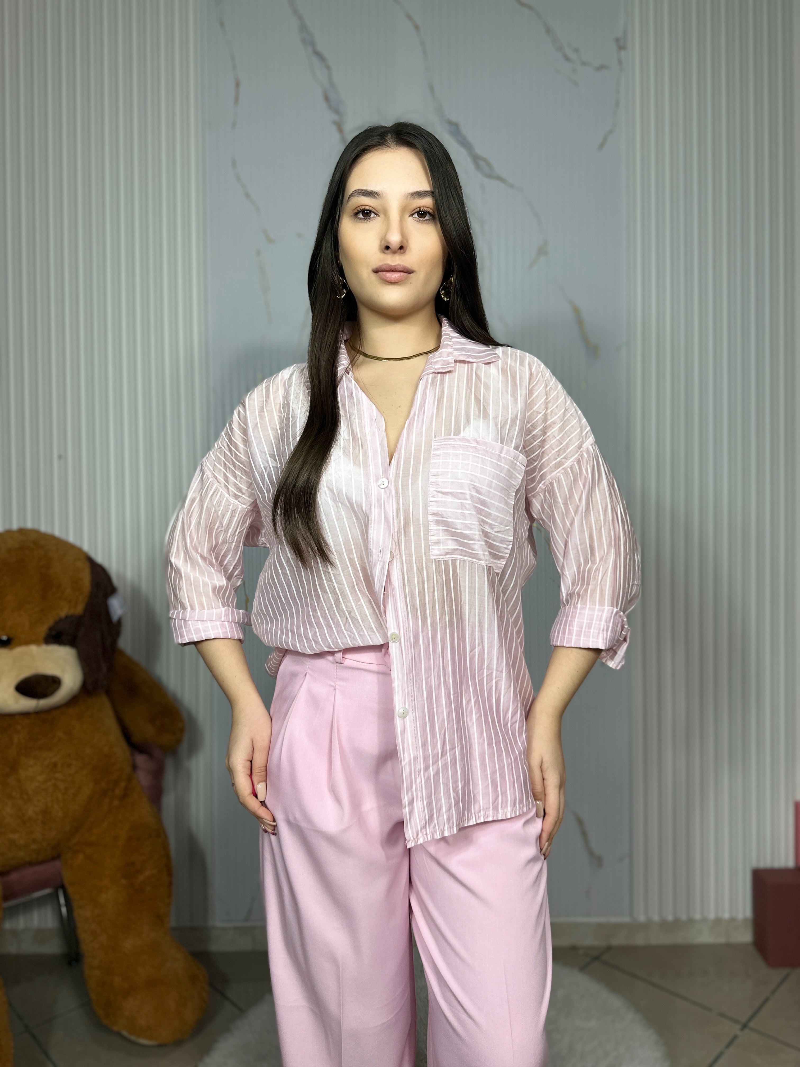 Camicia Giuly Rosa