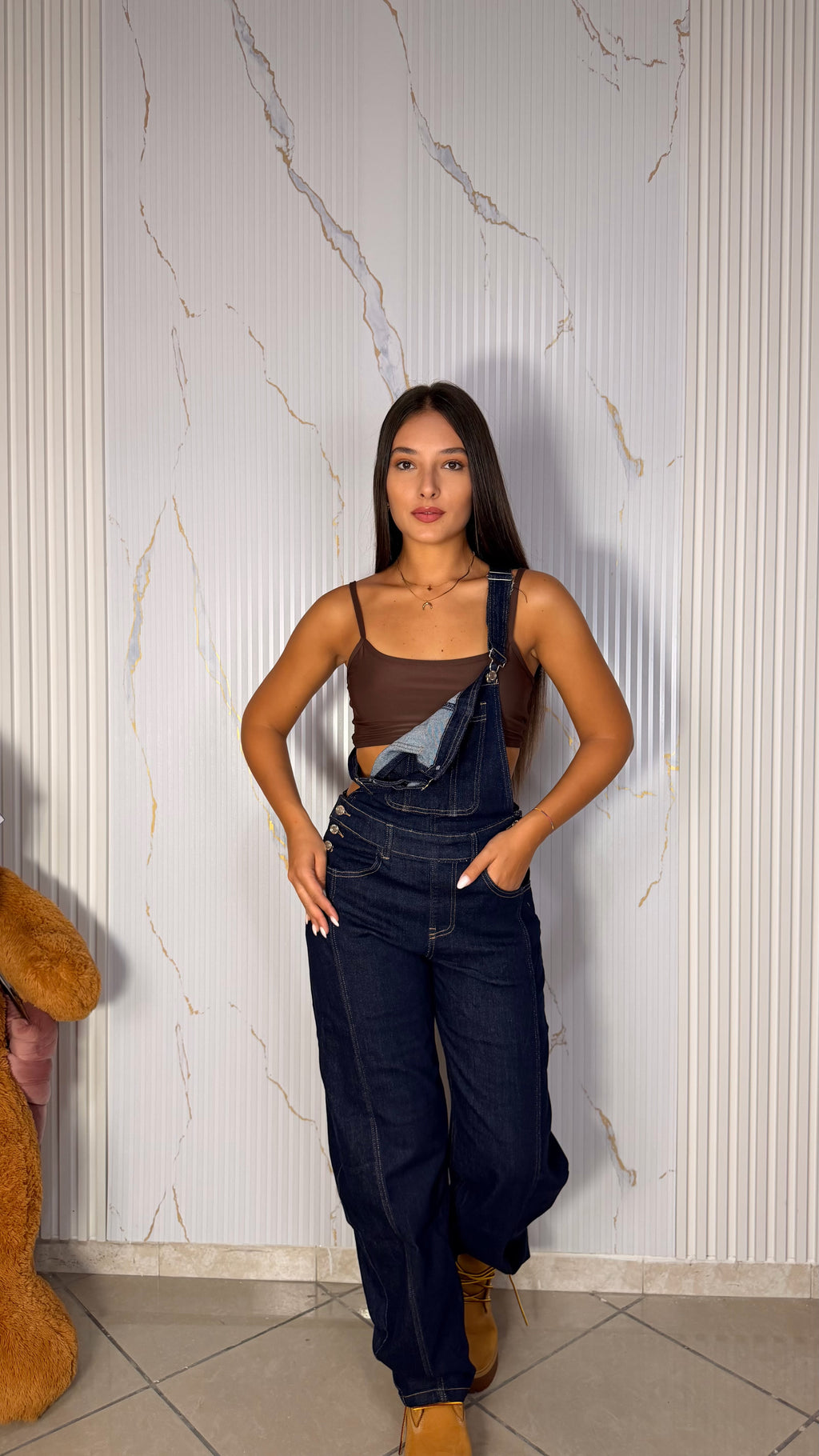 Salopette in Denim