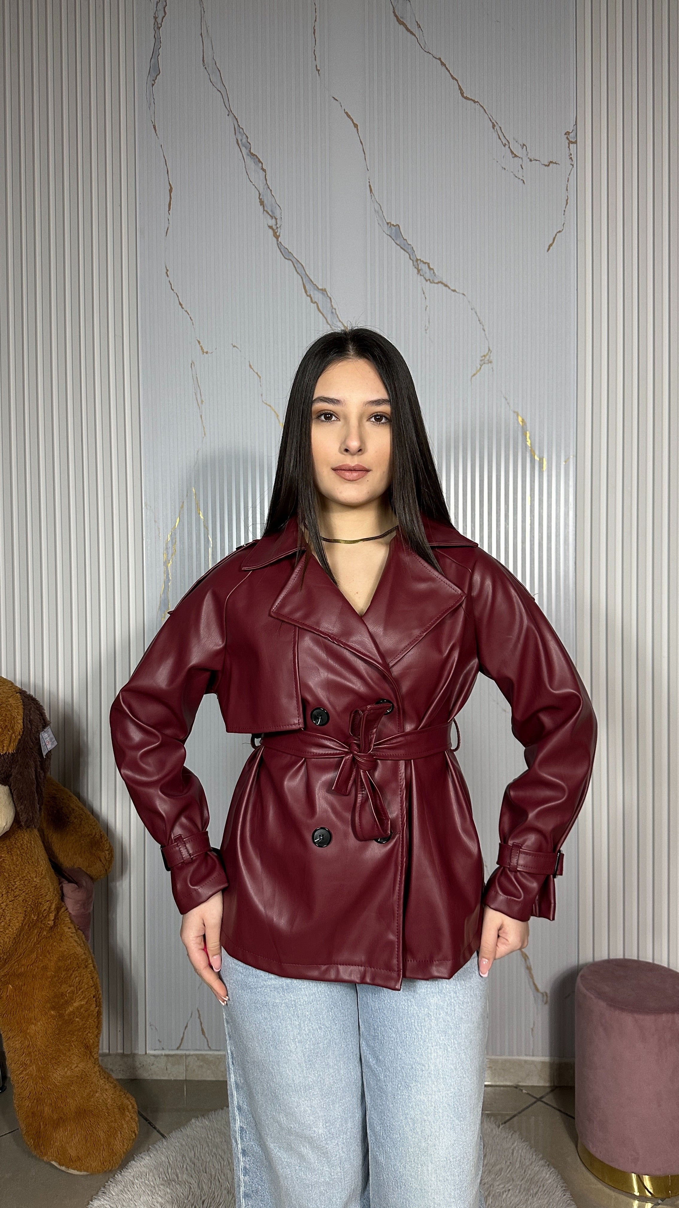 Giacca London Bordeaux