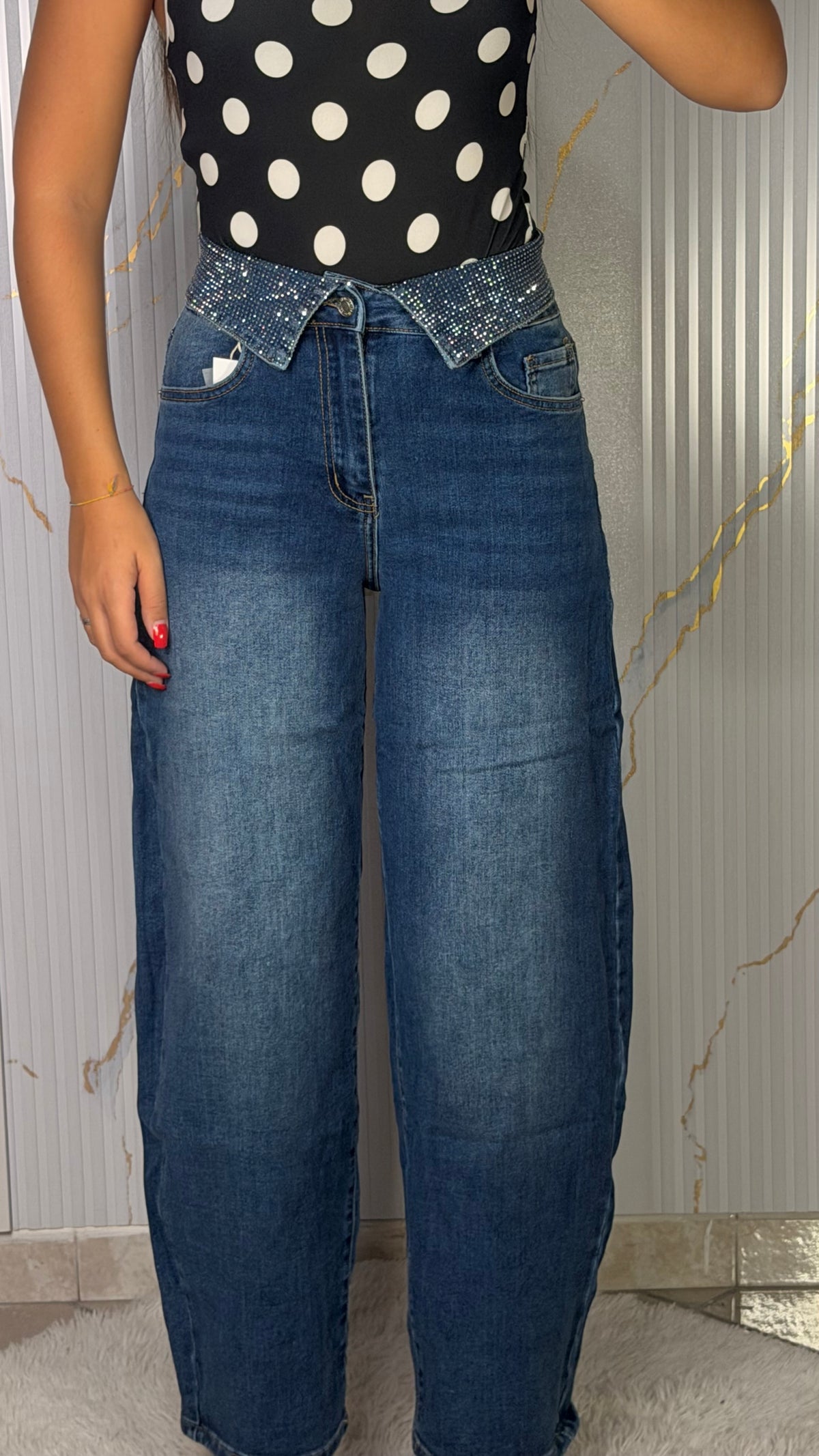 Jeans Carlytas Chiaro