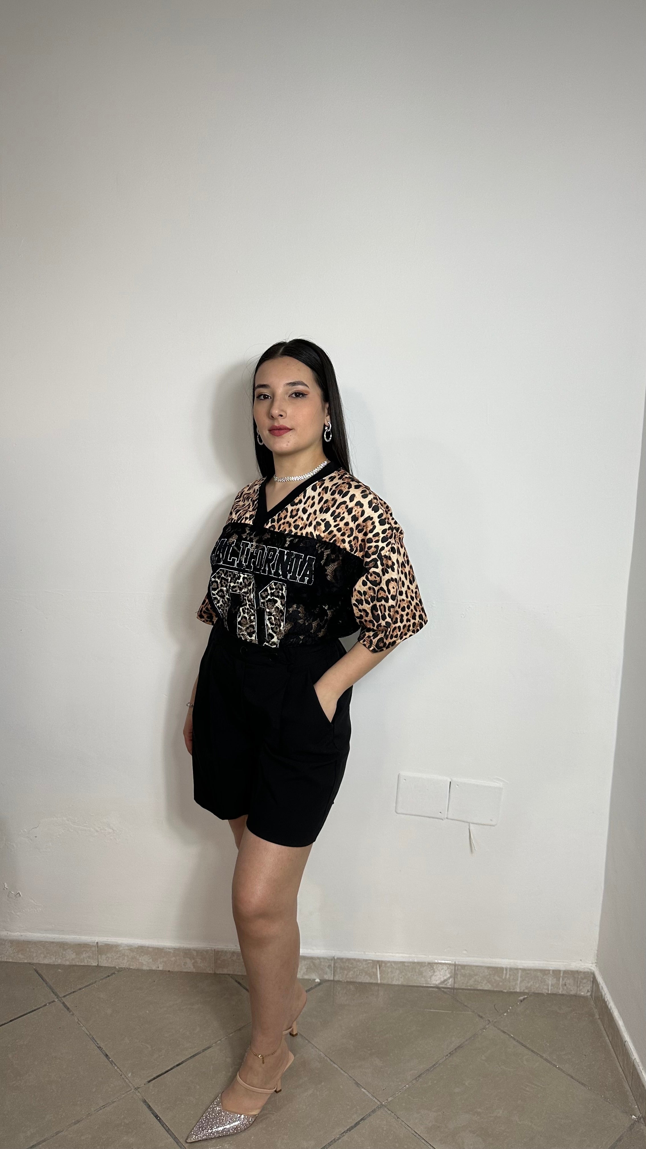Maxi Shirt Leopard