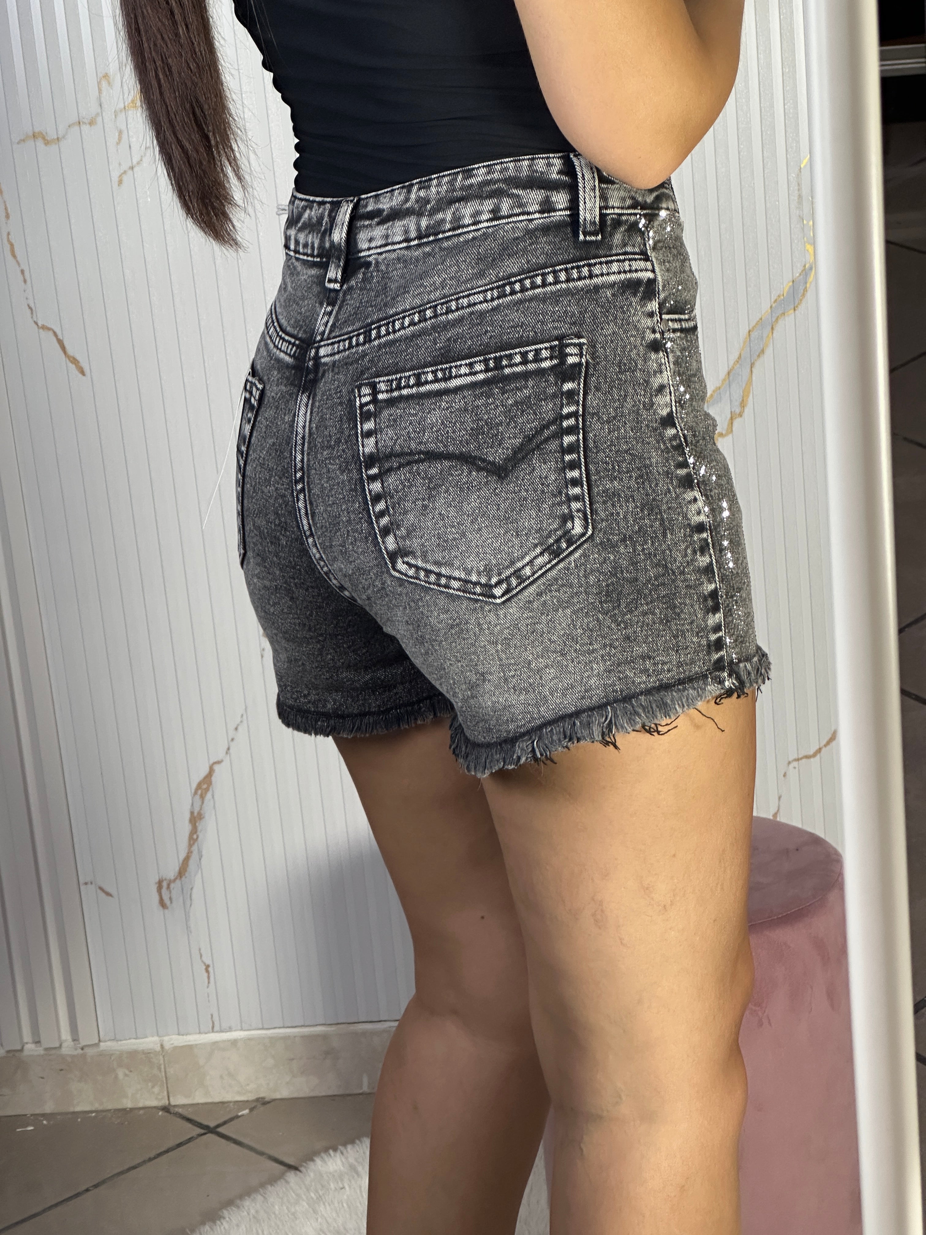 Shorts Barly Grigio