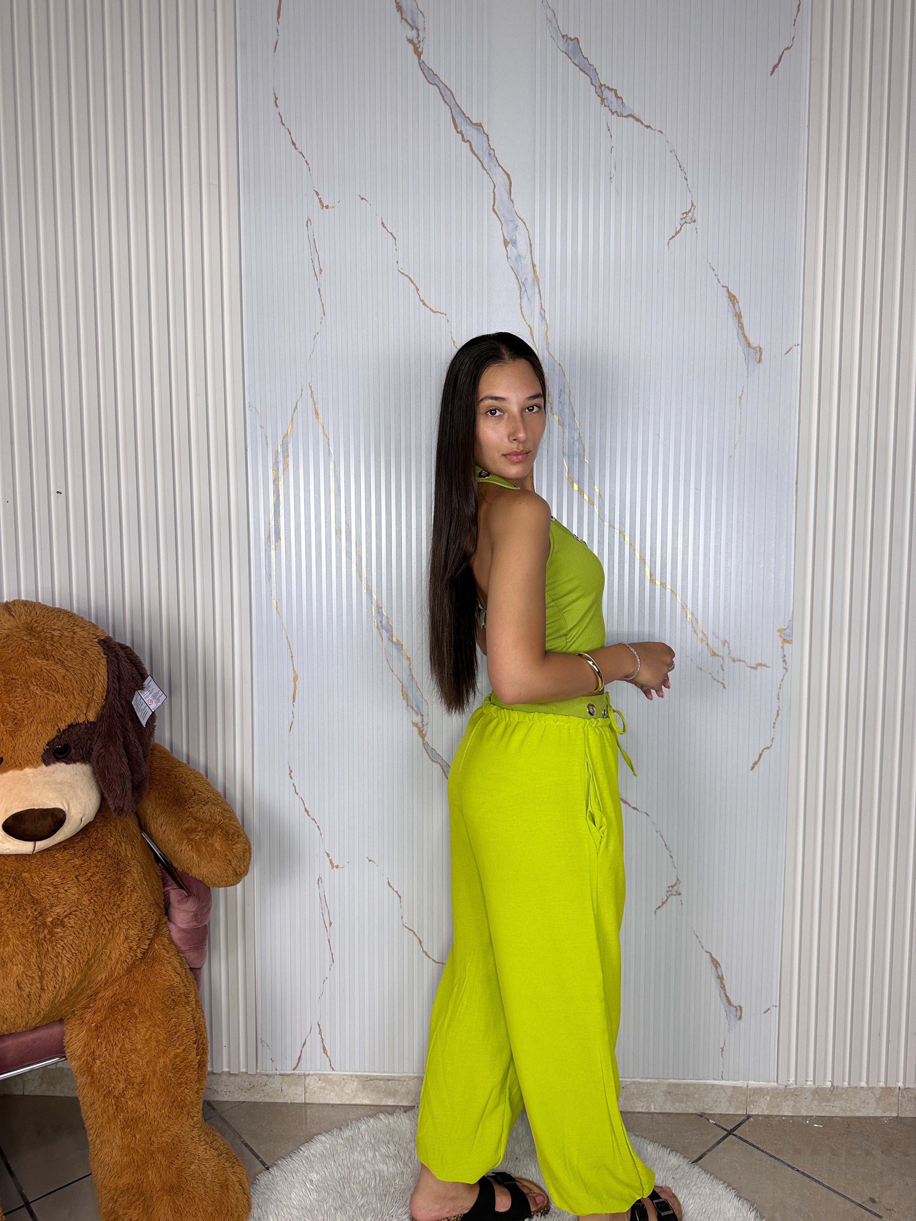 Coordinato Boston Verde Lime