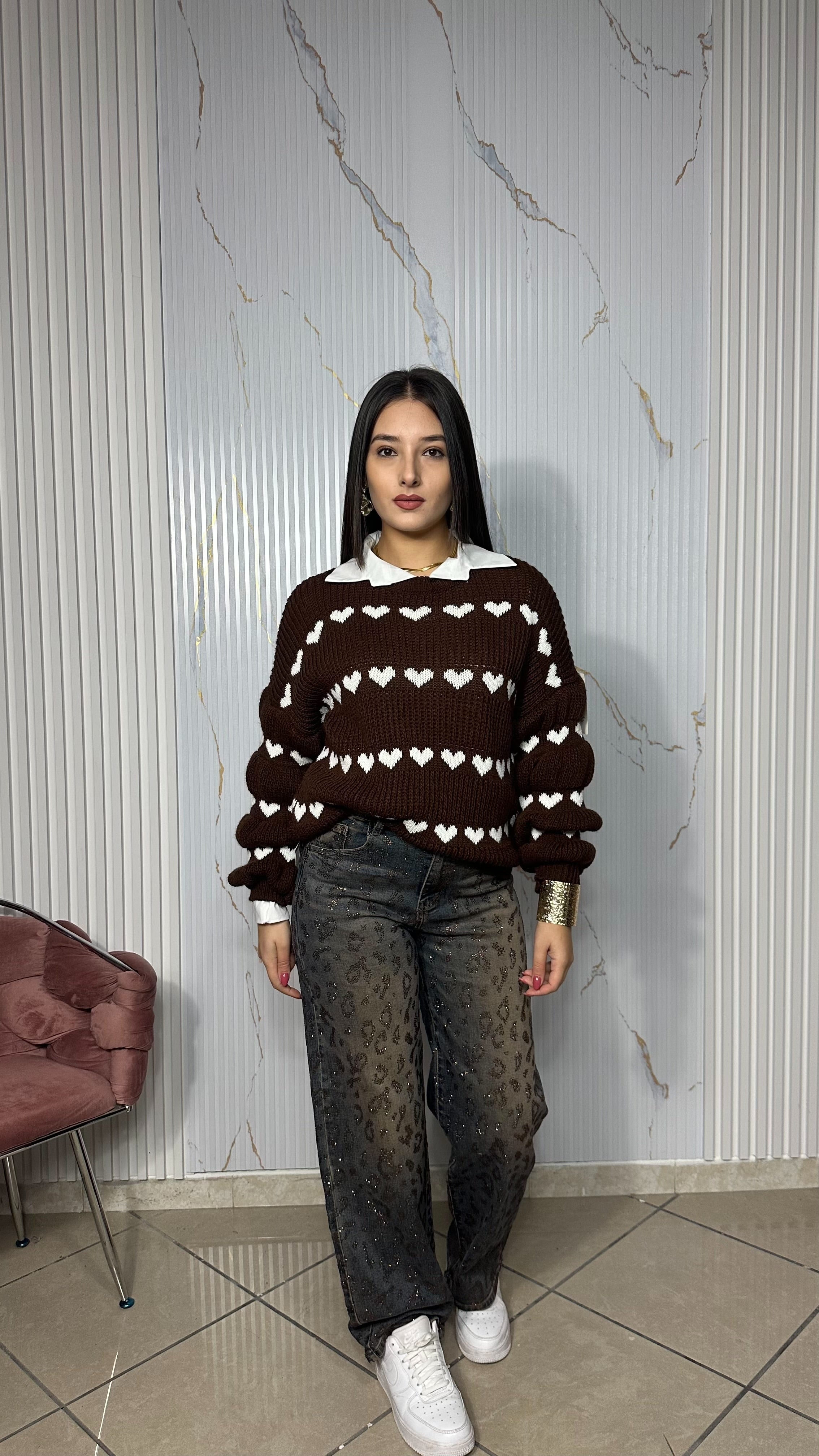 Maglione Cuori