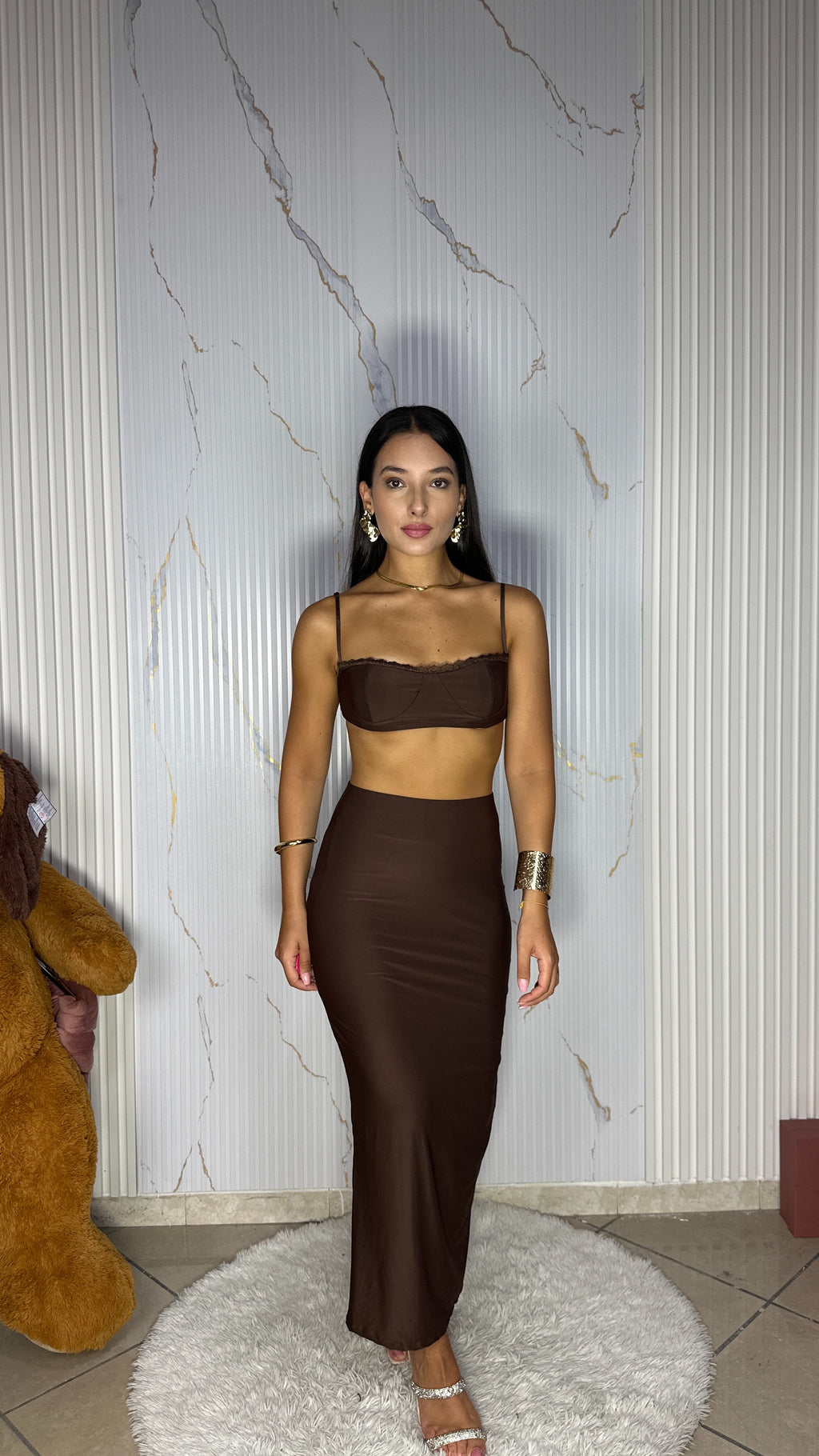 Coordinato Maddie Marrone