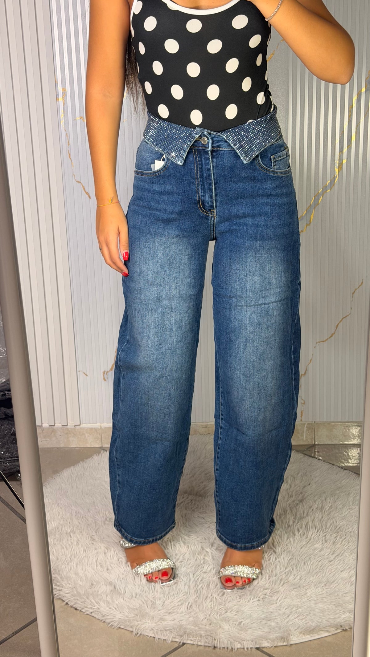 Jeans Carlytas Chiaro