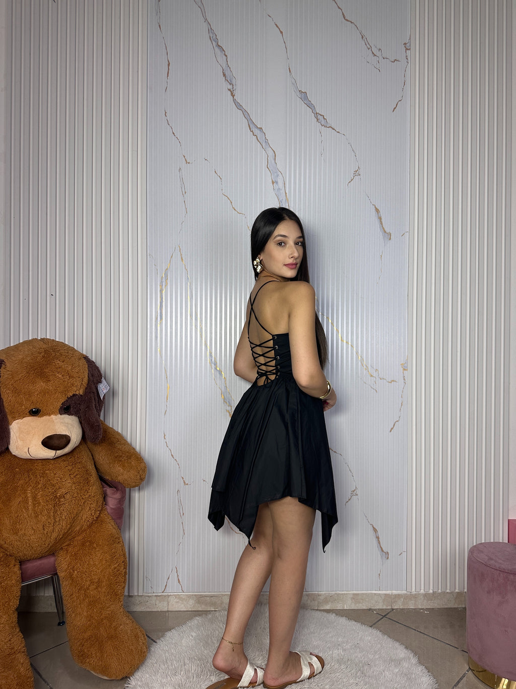 Abito Romina Nero