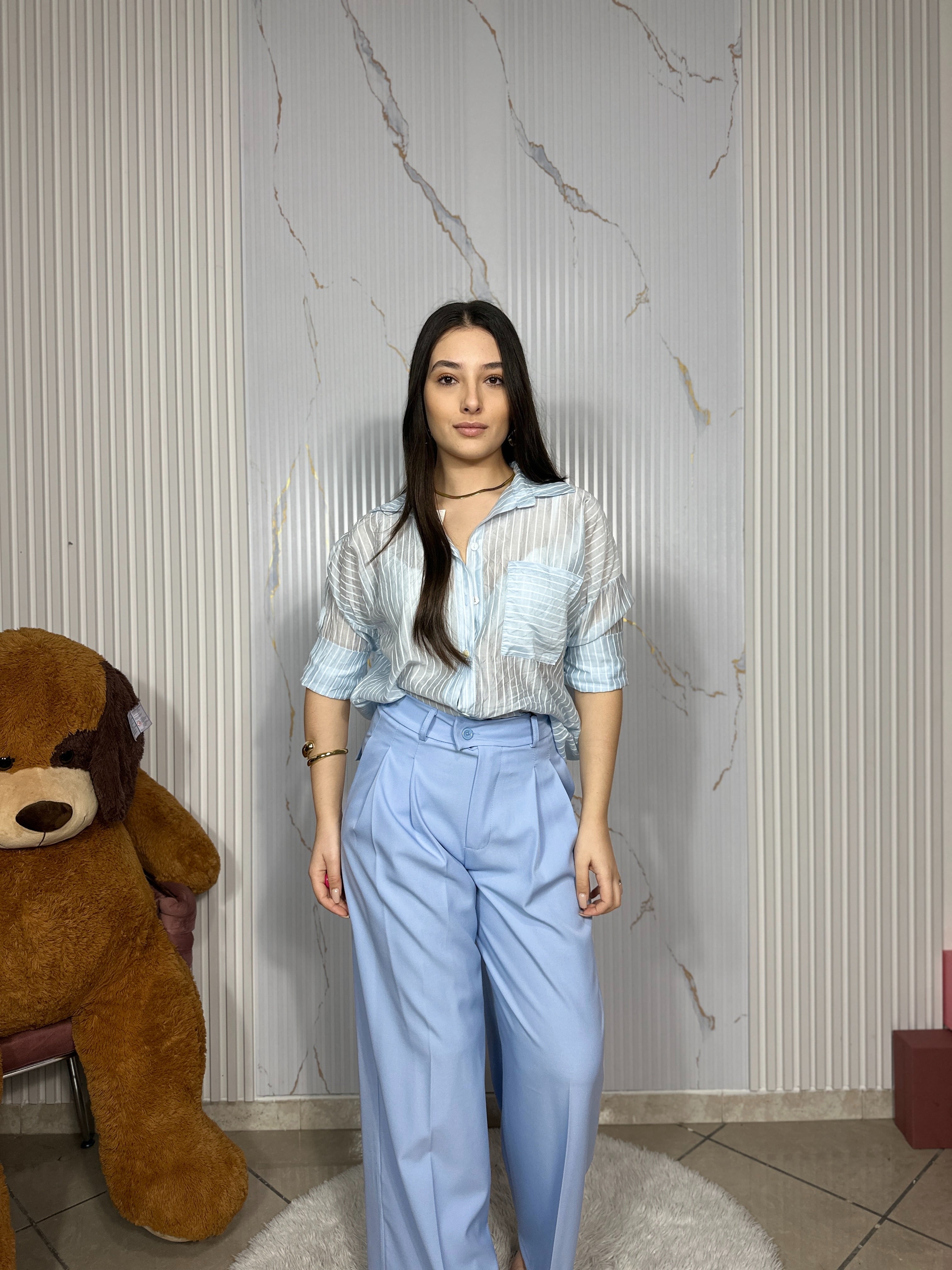 Pantalone Juliet Azzurro
