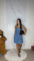 Mini Dress Denim
