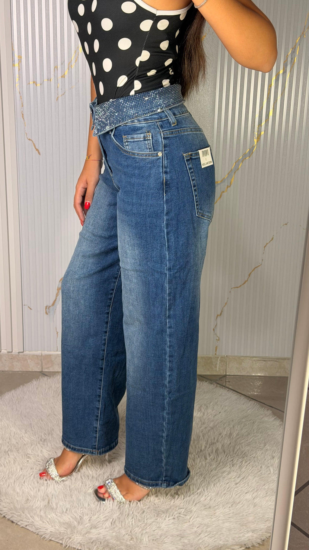 Jeans Carlytas Chiaro