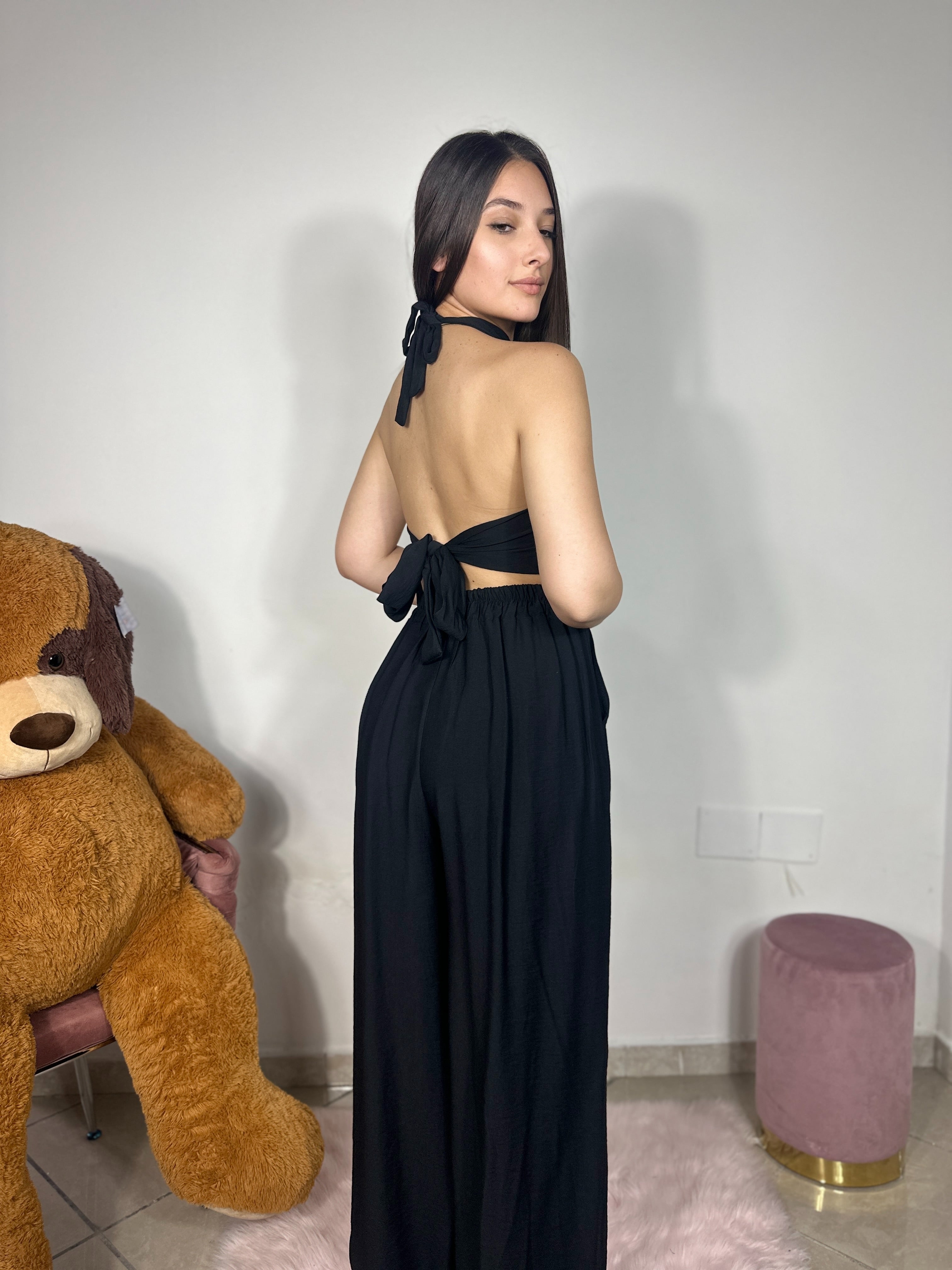 Coordinato Aurora Misto/Lino Giallo