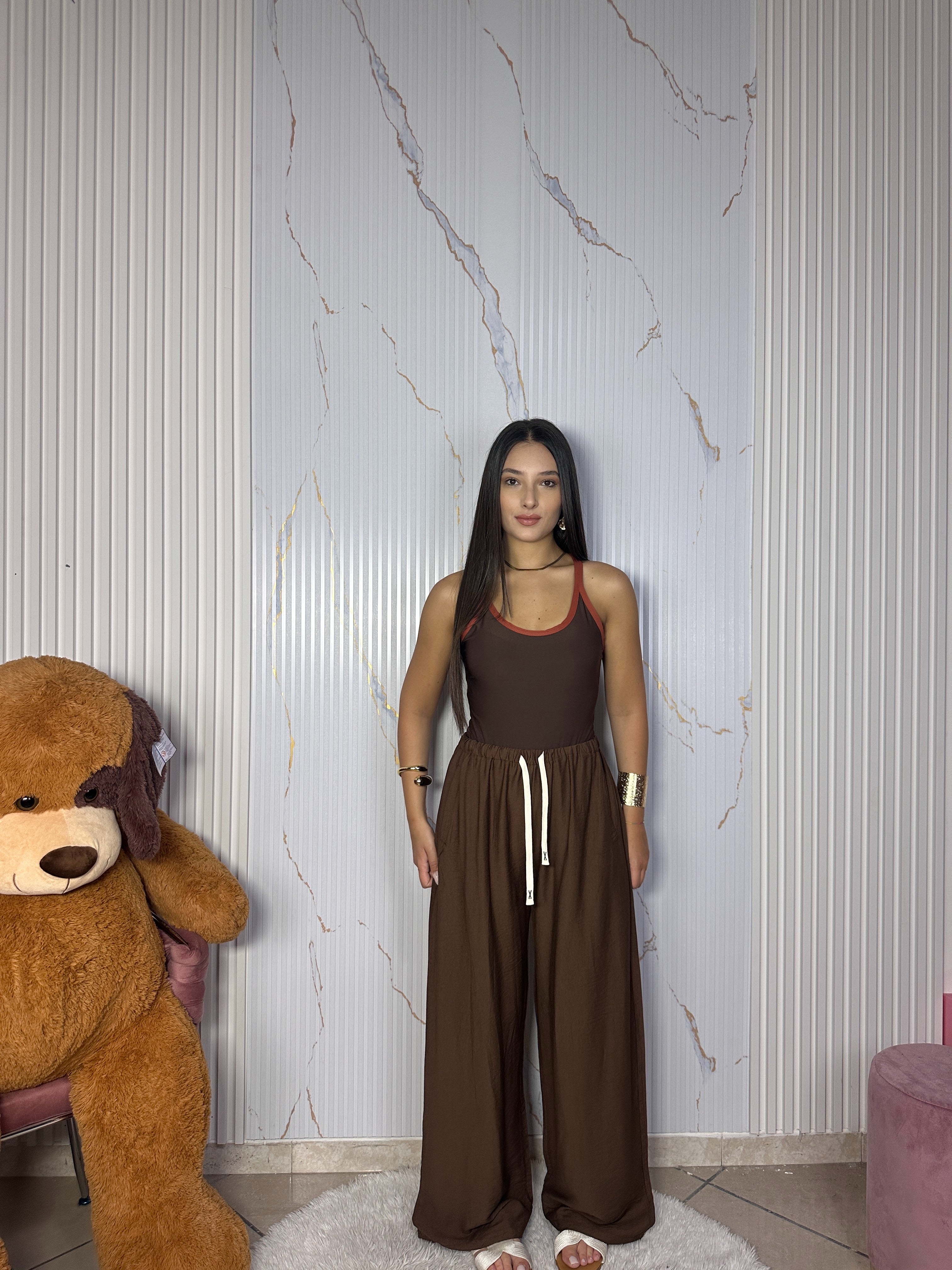 Pantalone Oasi Marrone