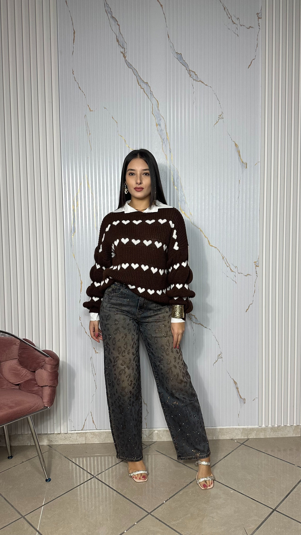 Maglione Cuori