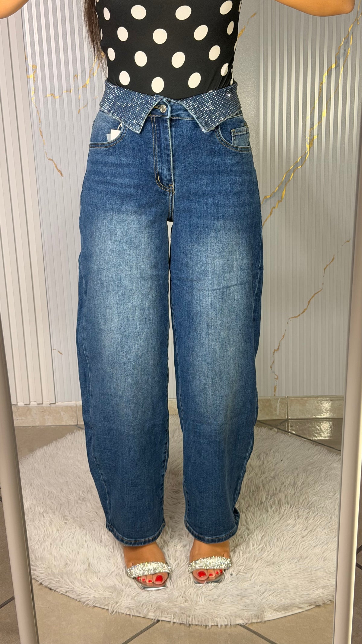 Jeans Carlytas Chiaro
