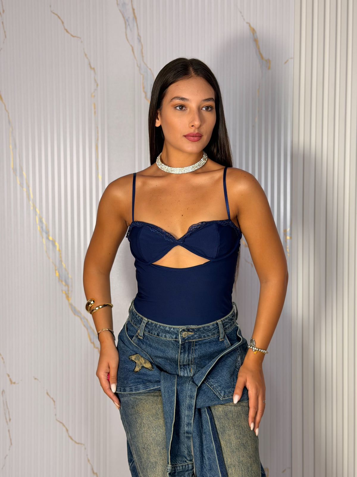 Body Francy blu