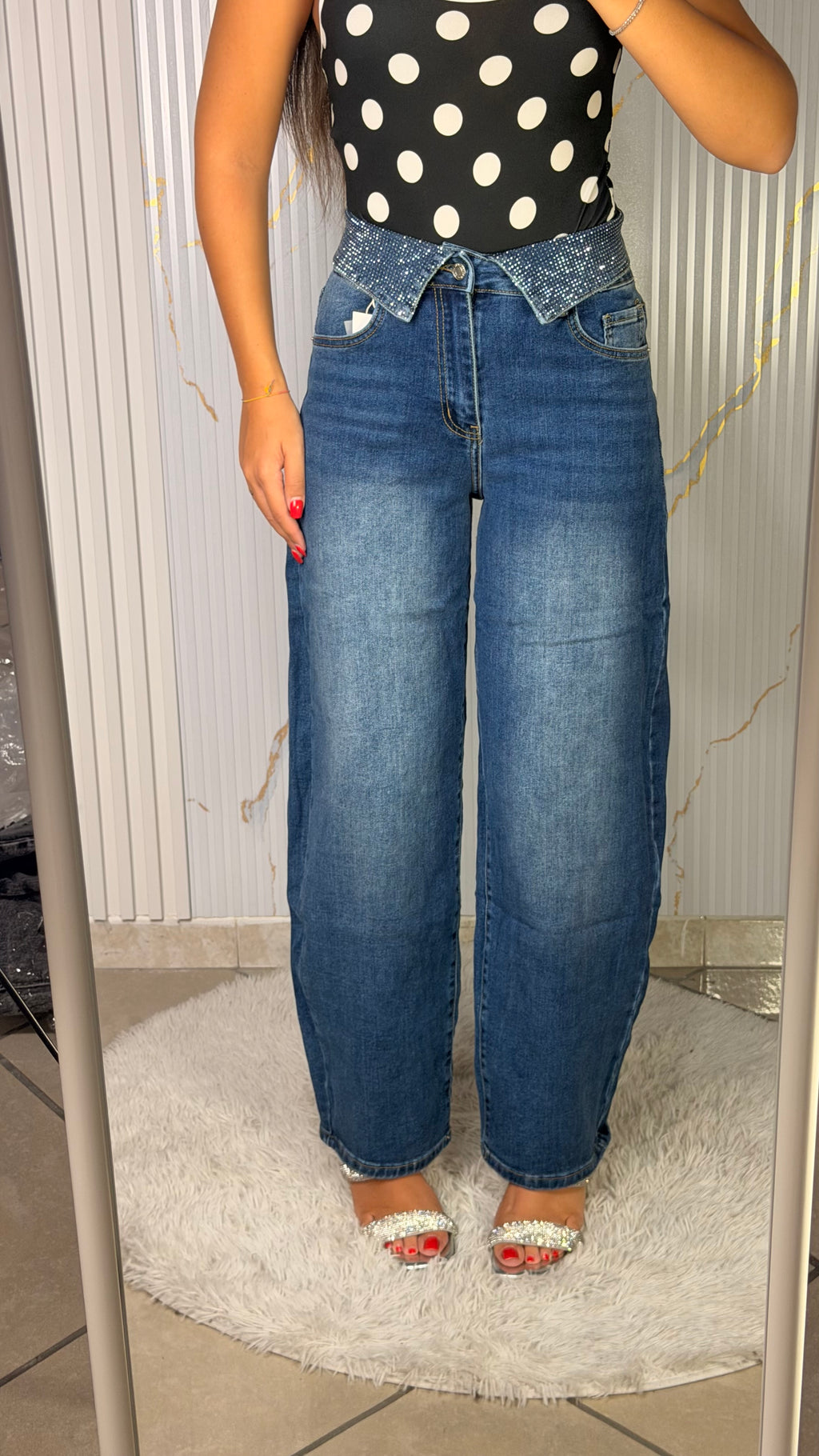 Jeans Carlytas Chiaro