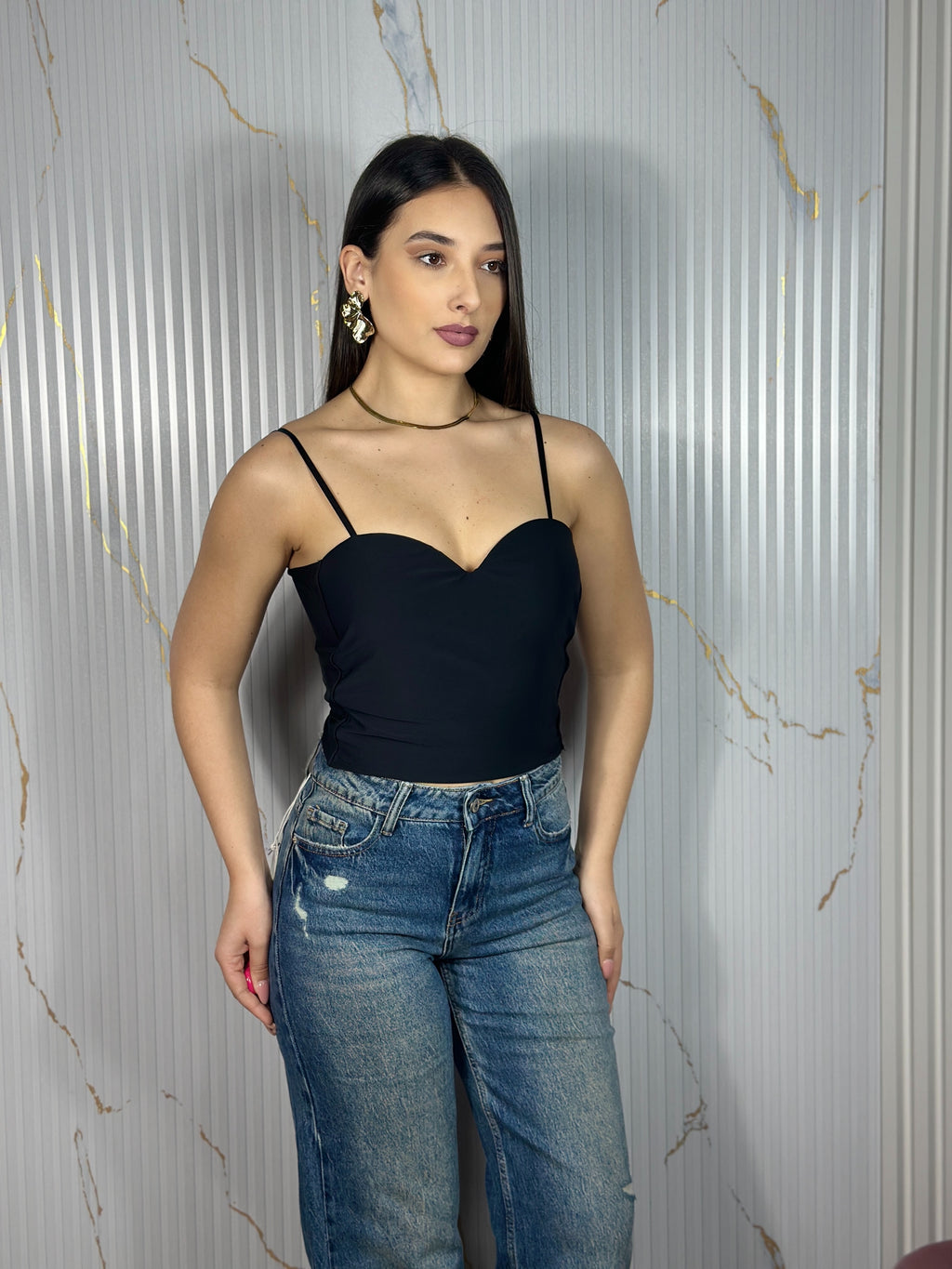 Top Annabelle Nero