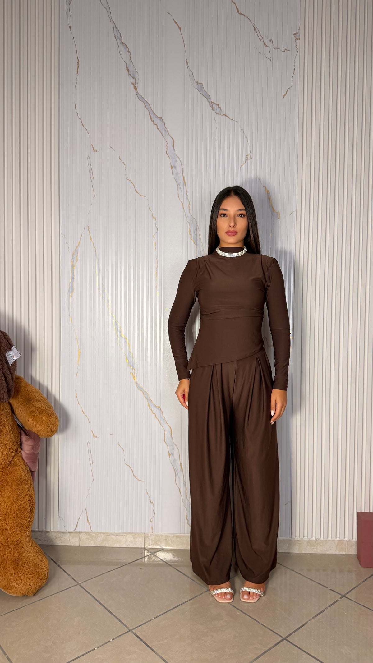 Coordinato Linda Marrone