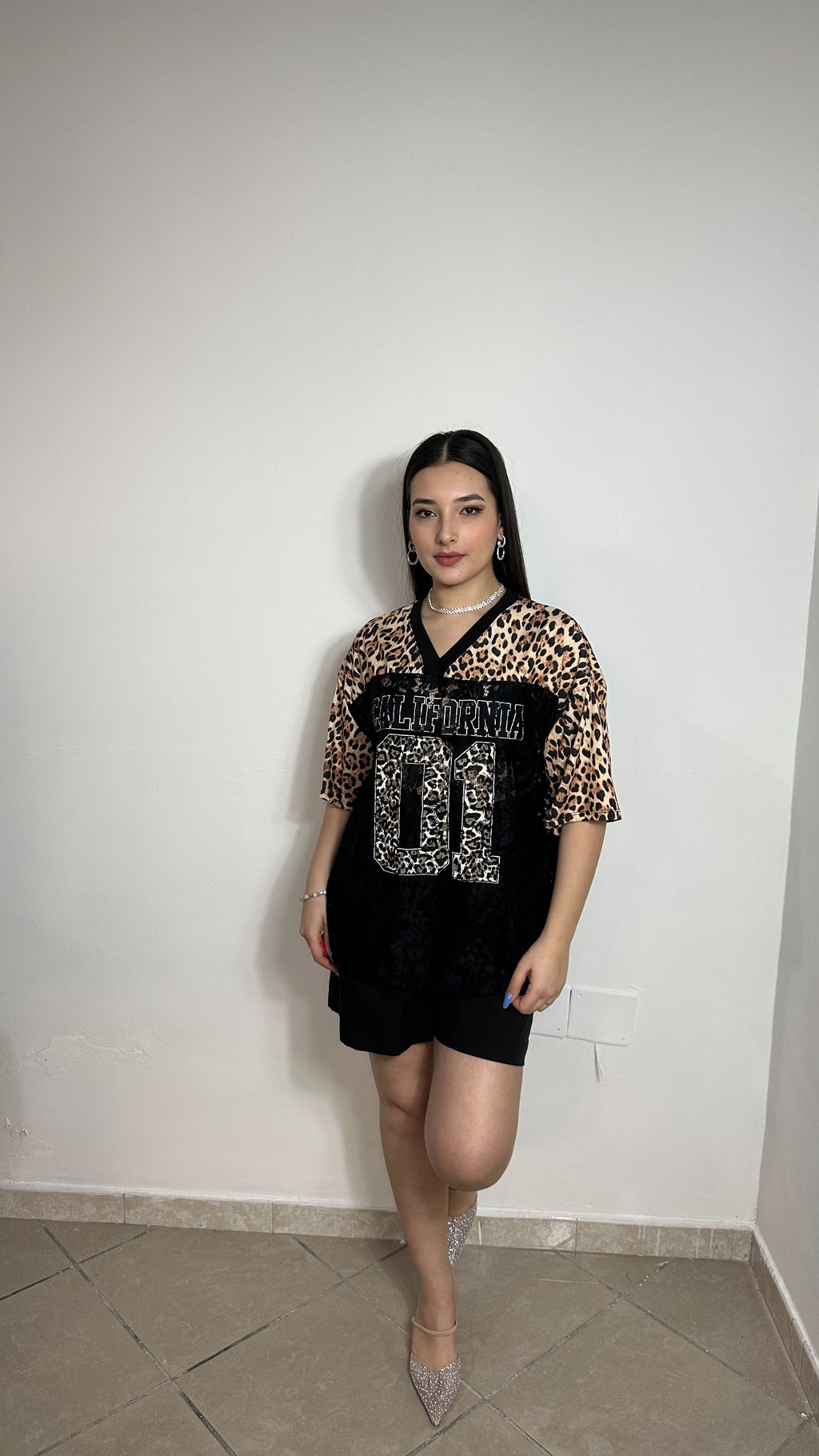Maxi Shirt Leopard