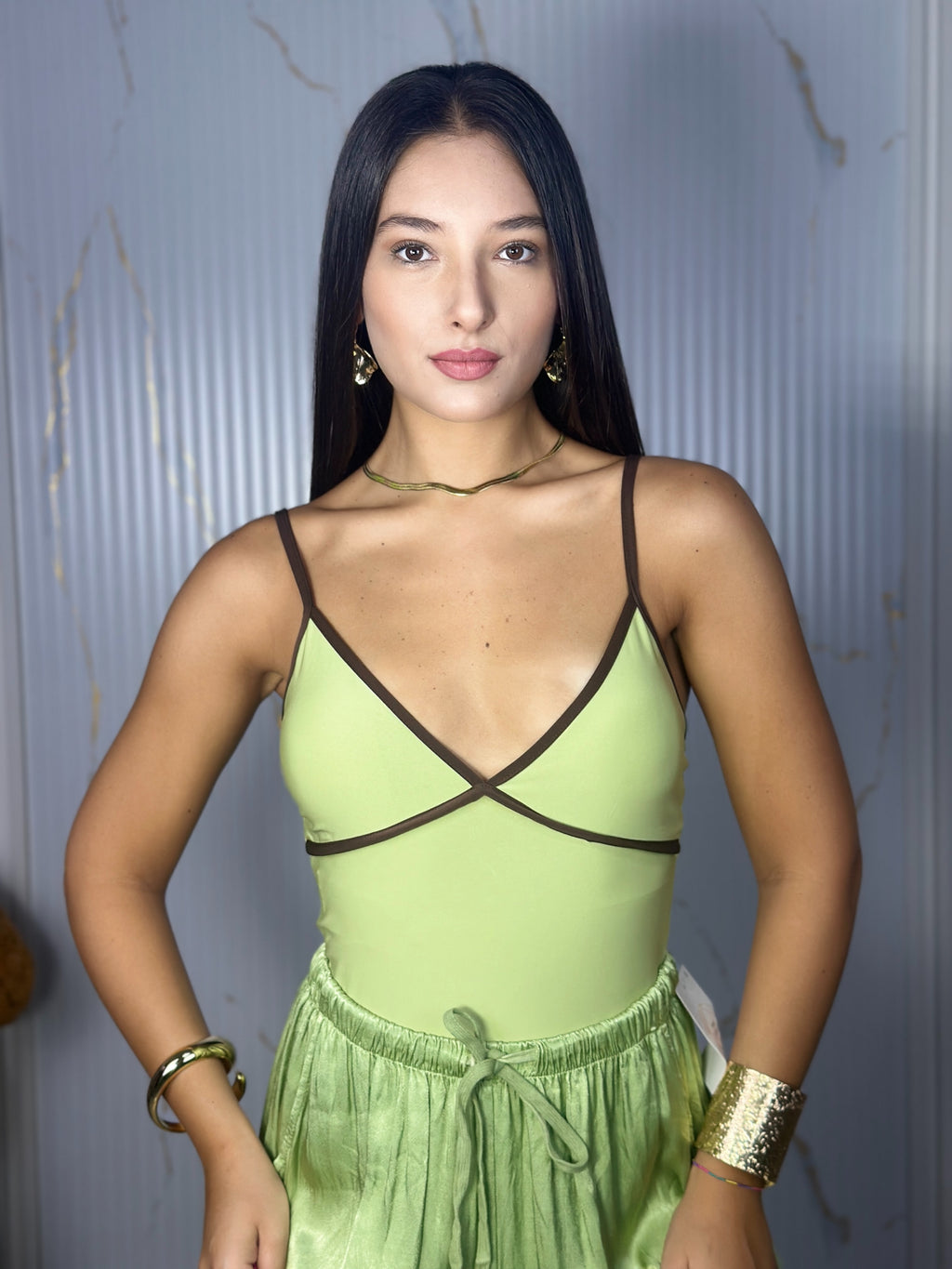 Body Kim 2.0 Verde Pistacchio