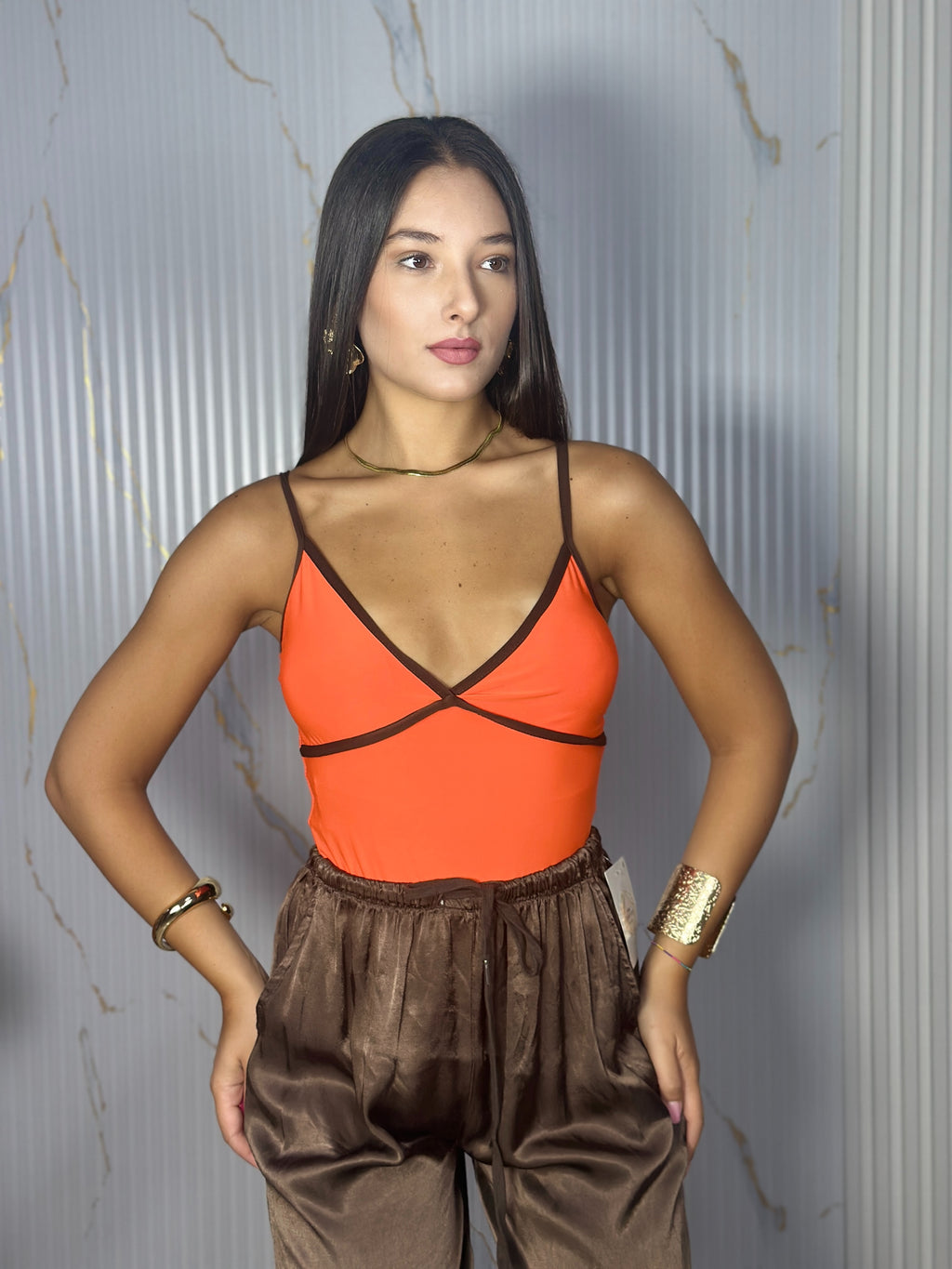 Body Kim 2.0 Arancione