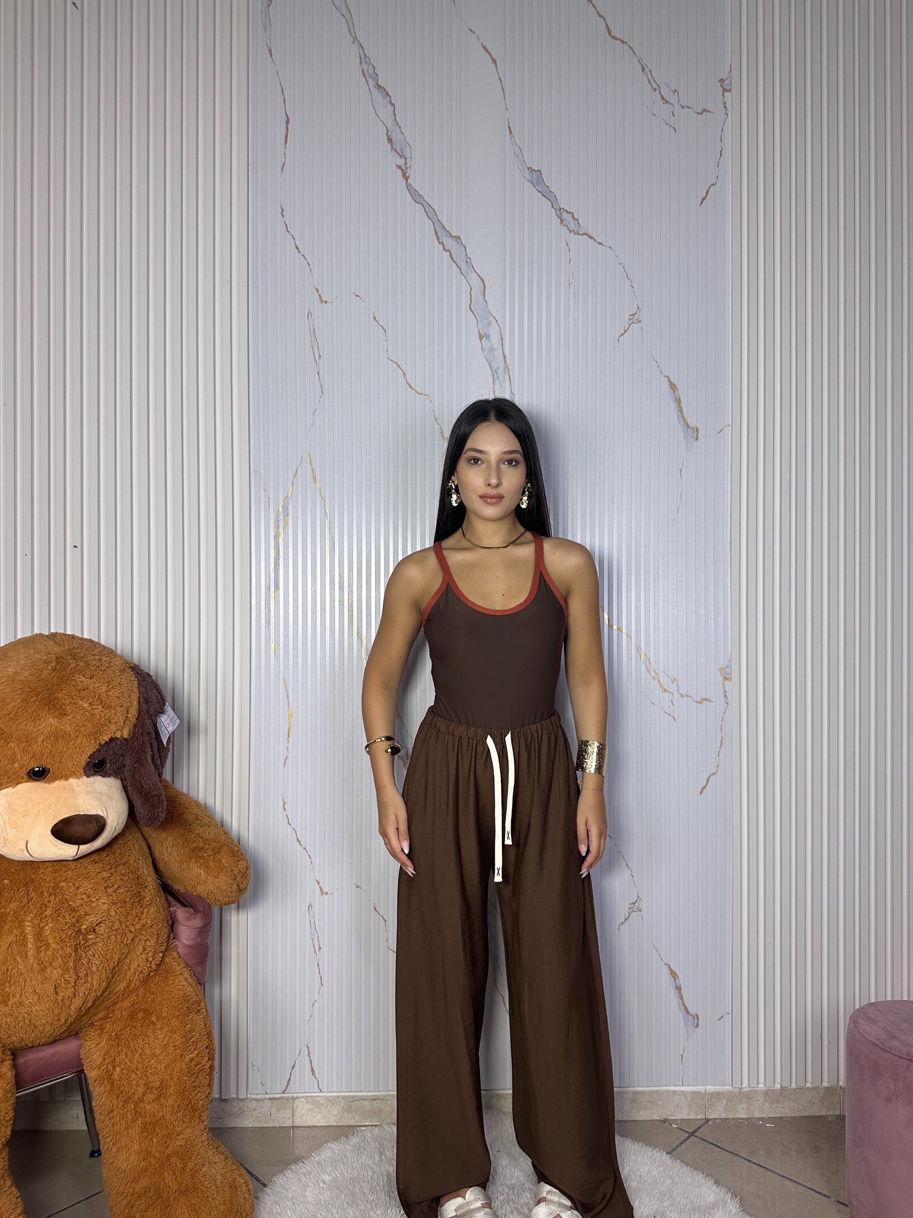 Pantalone Oasi Marrone