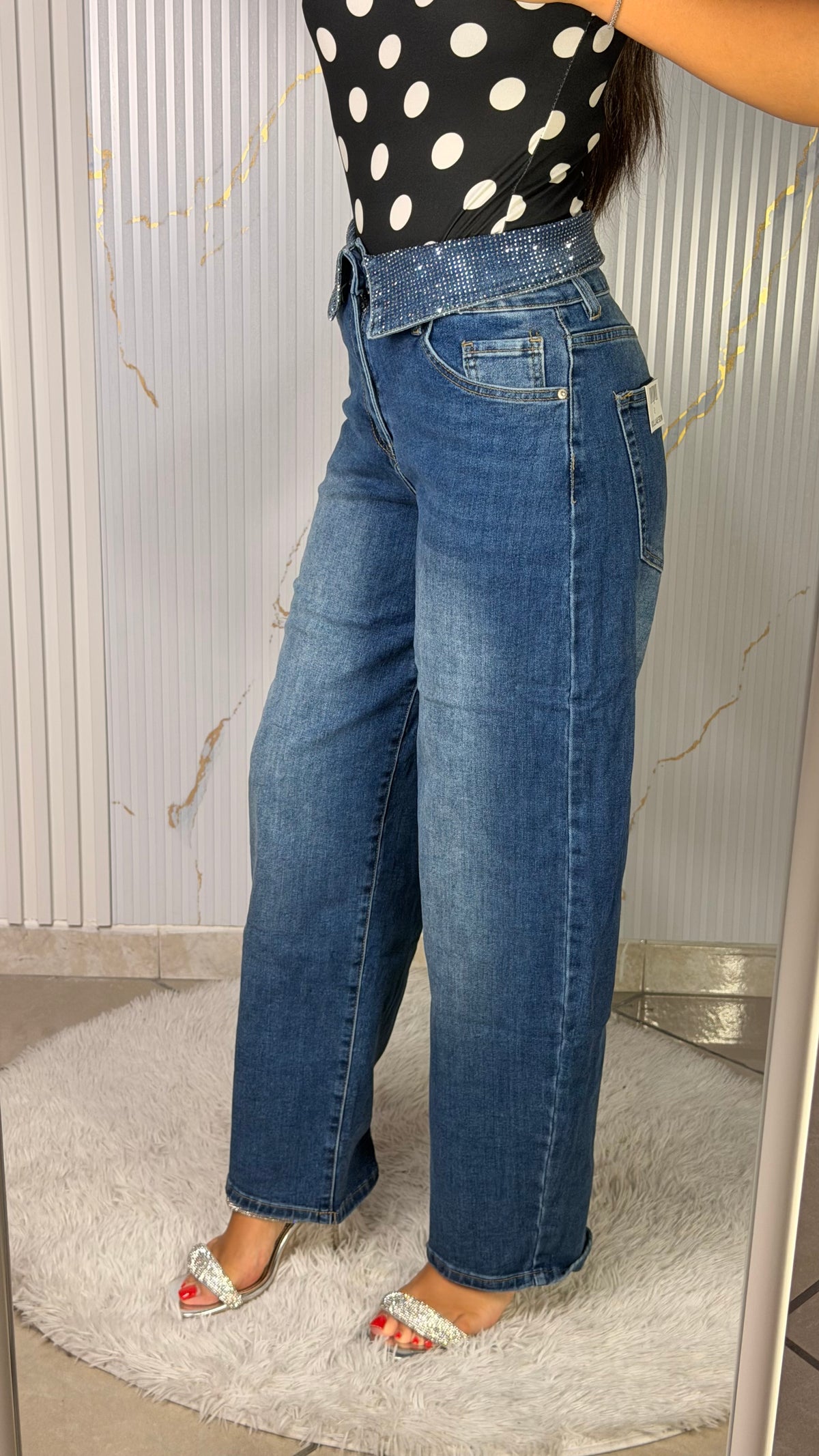 Jeans Carlytas Chiaro