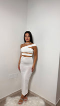 Dress Silouette White