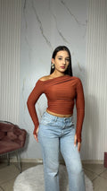 Maglia Kim Terracotta