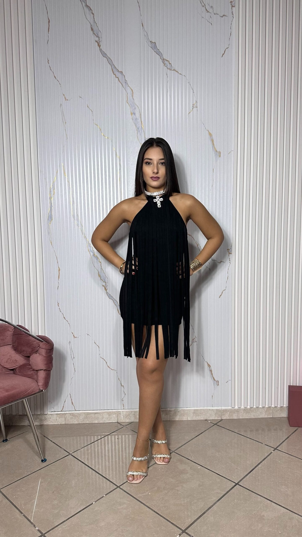 Dress frange