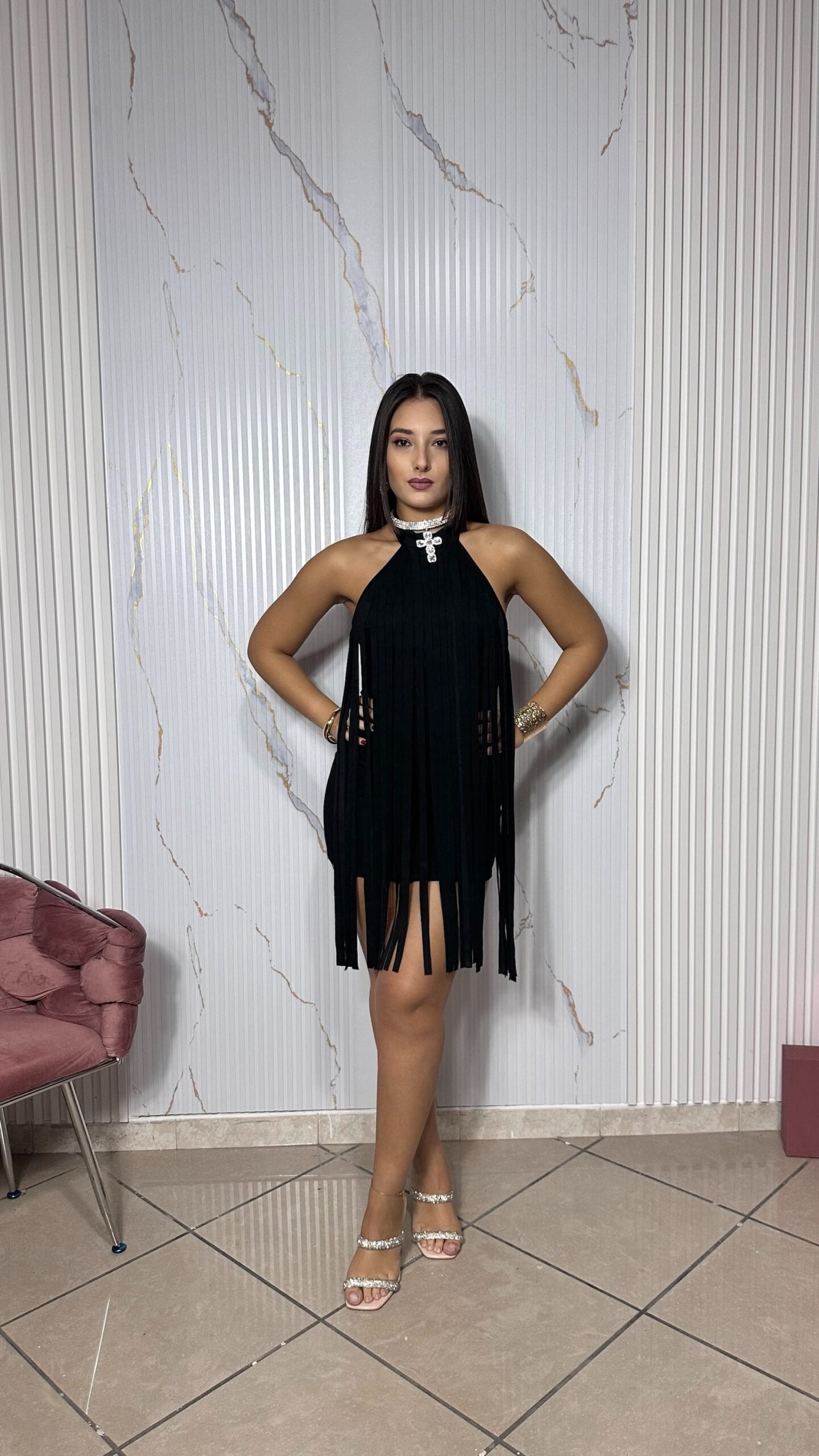Dress frange