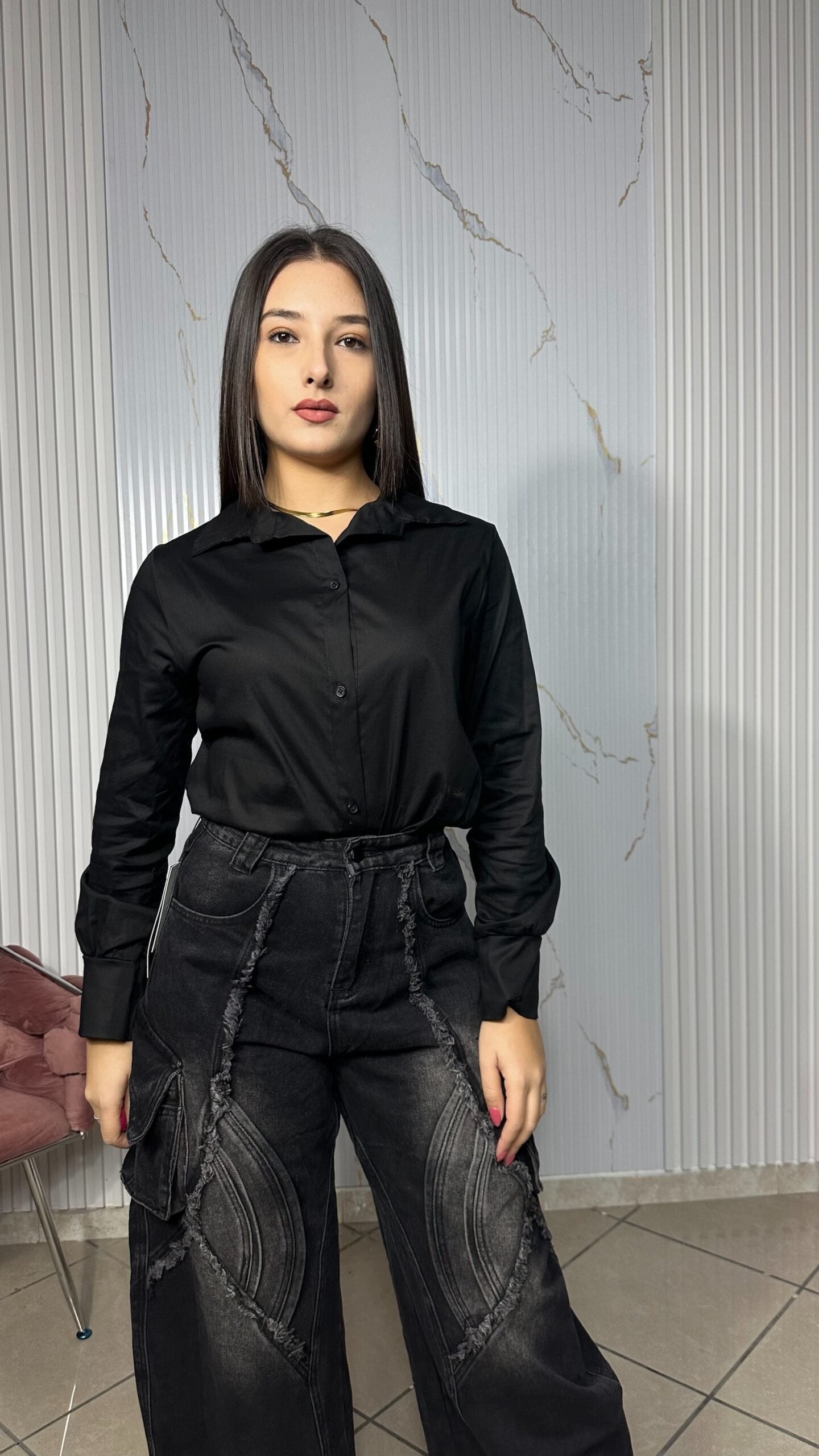 Camicia Simply Nero